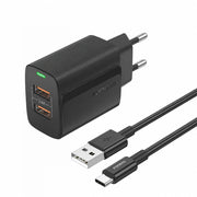 FONENG Dual USB-A 2.4A Wall Charger