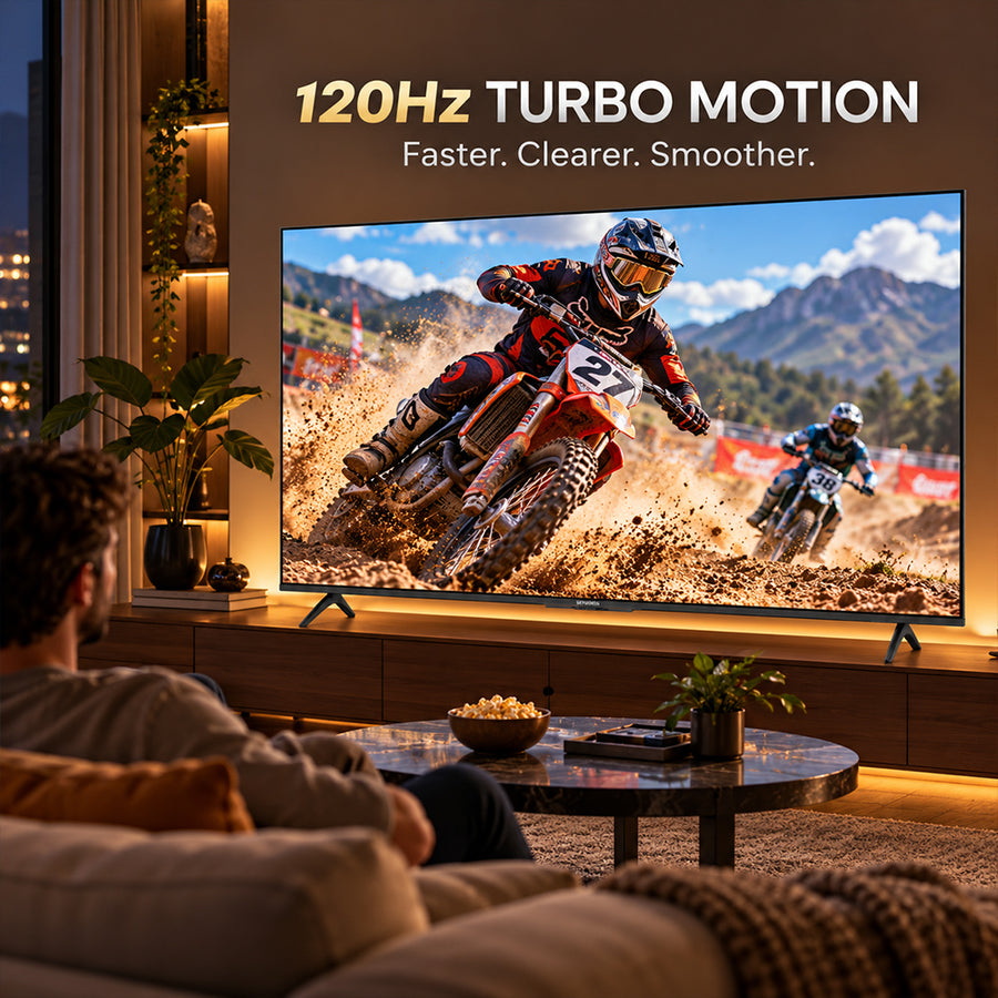 Skyworth 4K QLED Google Smart TV with 120Hz - 75 Inch