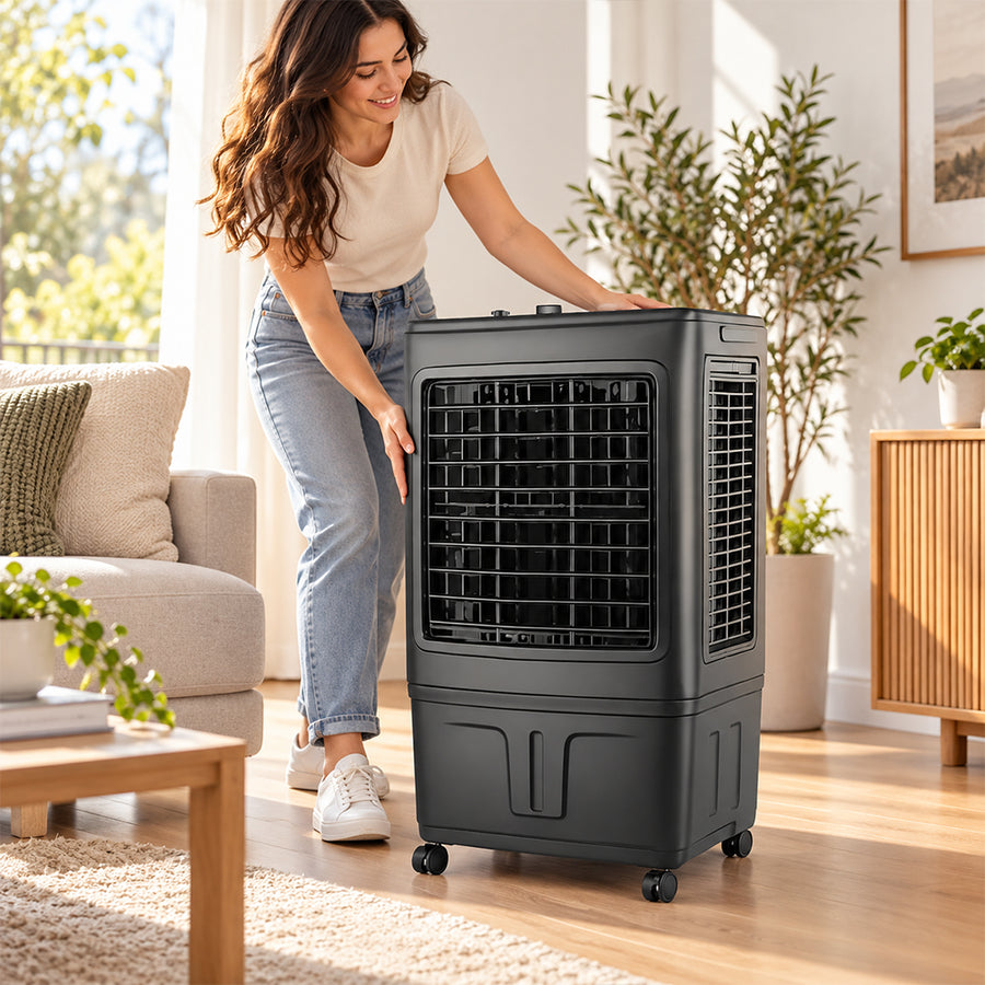 Condere Evaporative Air Cooler with Ice Fill & Air Swing