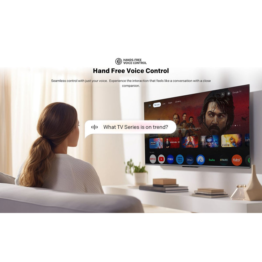 Skyworth 65" 4K QLED UHD Google TV – 65Q6620G