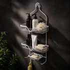 iStar 3-Tier Hanging Aluminium Shower Caddy Bathroom Storage Rack