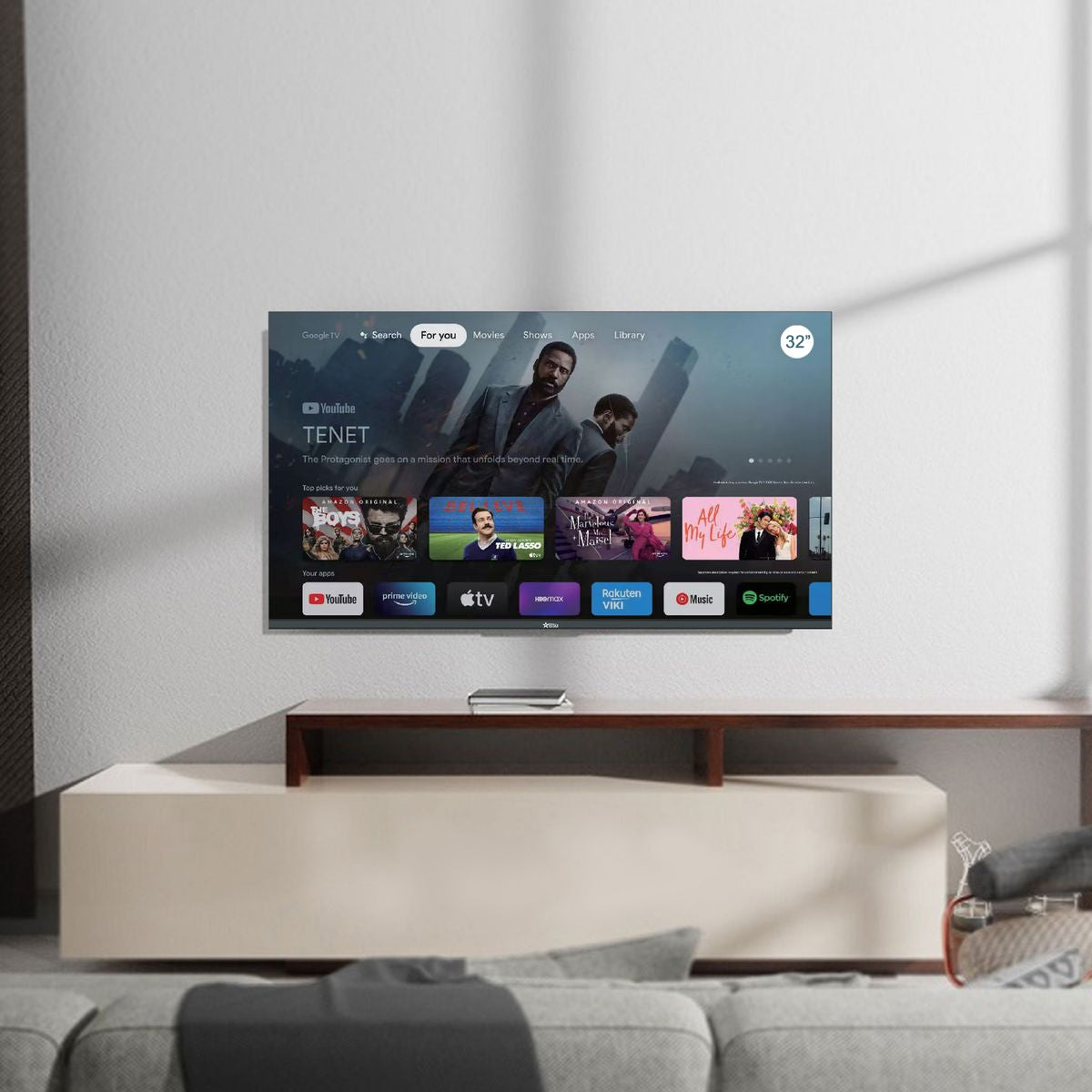 iSTAR - 32" FHD Frameless Google Smart TV