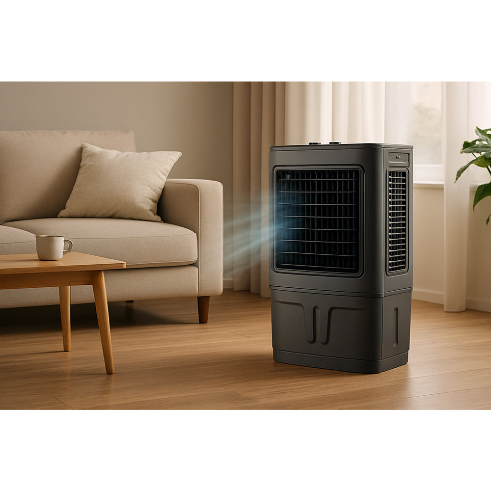 Condere Evaporative Air Cooler – 3 Speed Fan, Ice Fill & Air Swing ...