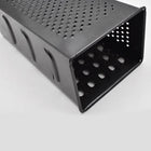 Kitchen Craft Black Non-Stick 9 inch Four-Sided Box Grater