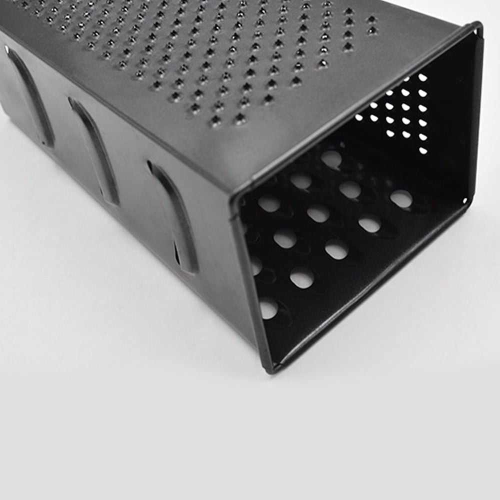 Kitchen Craft Black Non-Stick 9 inch Four-Sided Box Grater