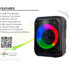 Ecco Portable 4-Inch Rechargeable Speaker MV9165
