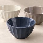 3-Piece Mix & Match Ceramic Bowl Set - 4.25 Inch