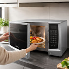 iStar-ST 30L Digital Microwave Oven 900W with Defrost Function - Silver & Black