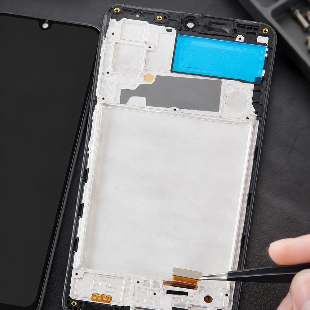 Premium OLED Screen & Digitizer with Frame for Samsung Galaxy A22 4G