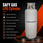 SAFY 48kg Single Valve LPG Gas Cylinder Empty