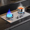 Gas Stove 2 Burner – Stainless Steel