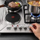XMY 4-Zone Dual-Fuel Gas & Electric Built-In Hob