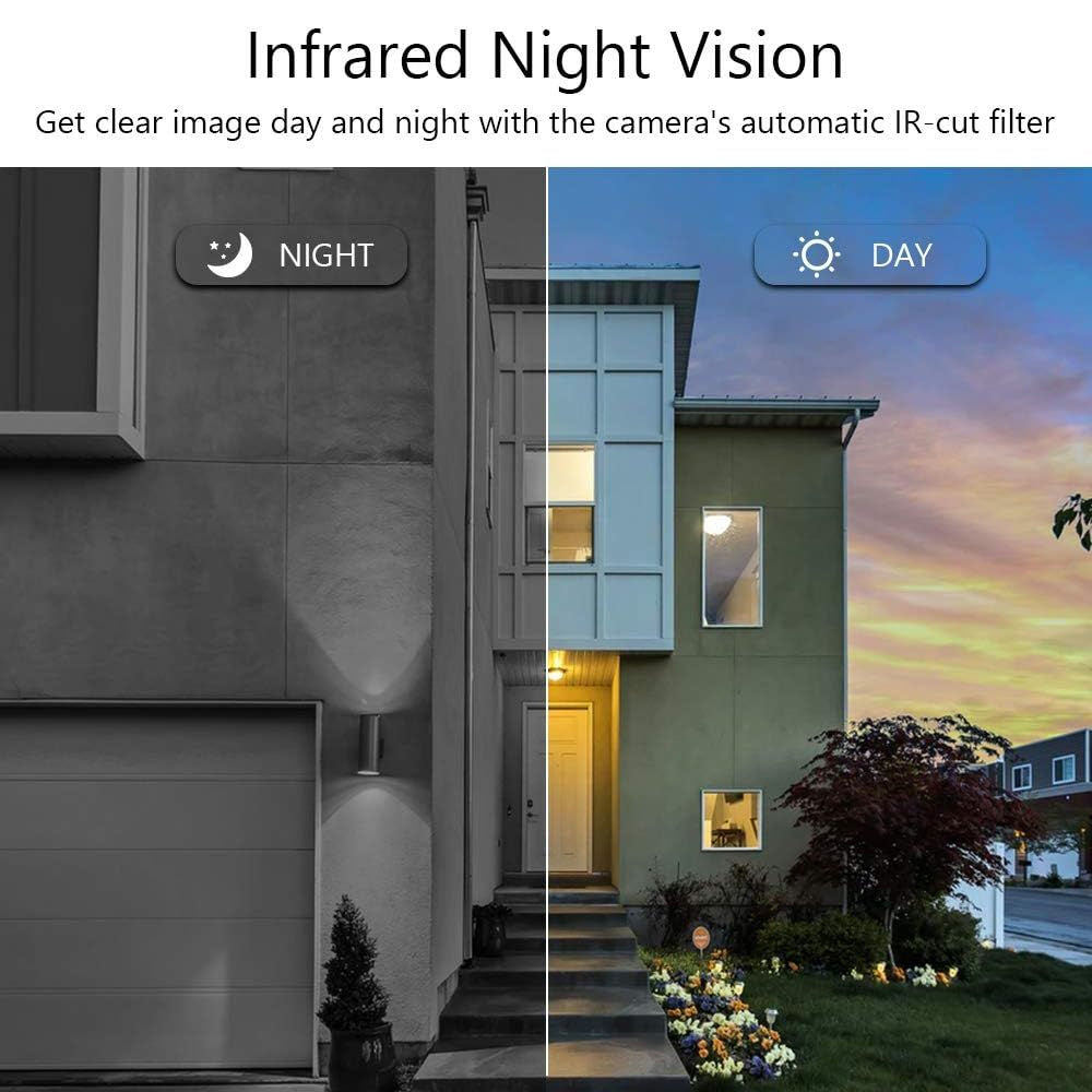 1080P Outdoor Solar-Powered PTZ Security Camera with Smart App Control