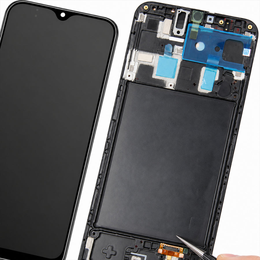Premium OLED Screen with Frame for Samsung Galaxy A20