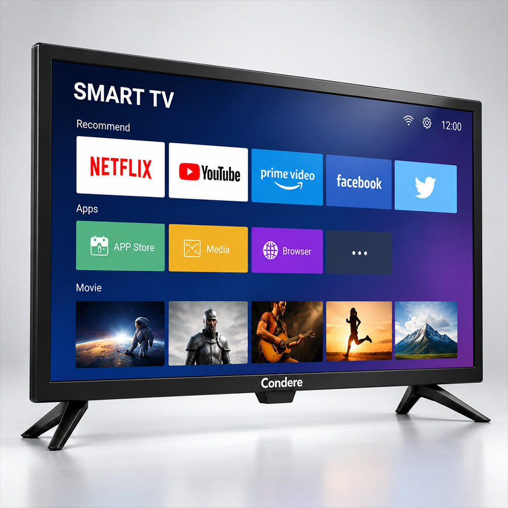 Condere 32-Inch Smart LED TV with Wi-Fi