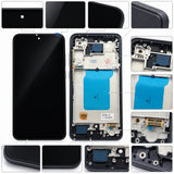 Replacement Screen with Frame for Samsung Galaxy A35 5G