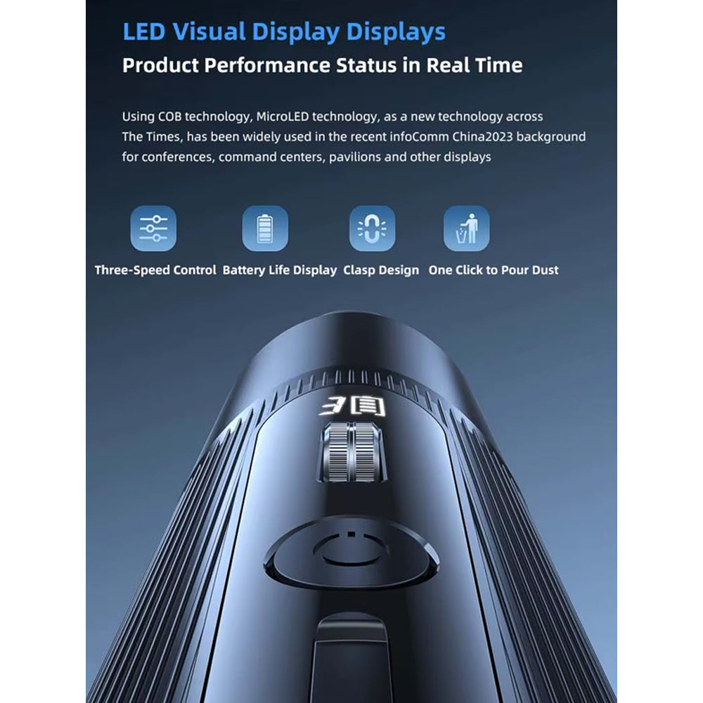 iStar-ST Cordless Car Vacuum Cleaner & Air Blower