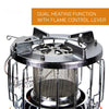 2-in-1 Gas Cooker & Heater Top