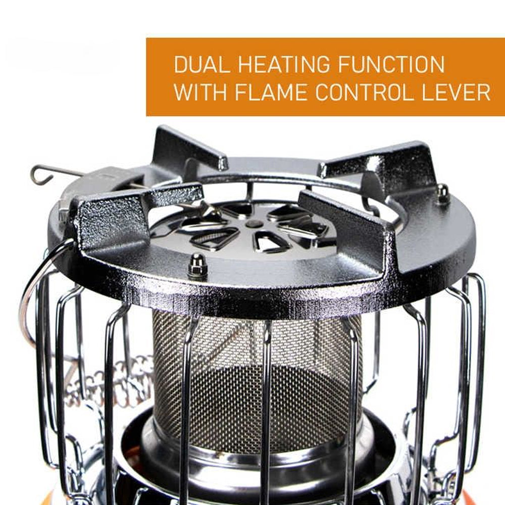 2-in-1 Gas Cooker & Heater Top