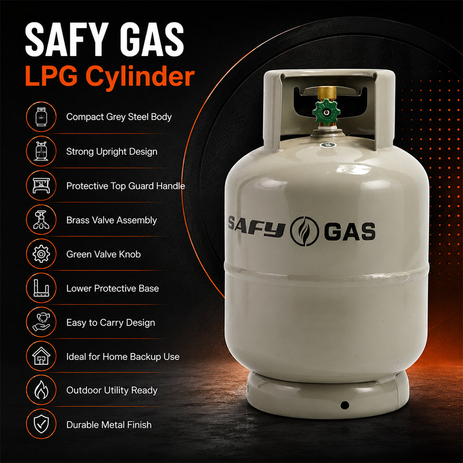 SAFY LPG Gas Cylinder Empty - 3kg, 5kg and 7kg