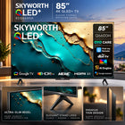 Skyworth 85-Inch QLED+ 4K UHD Google Smart TV