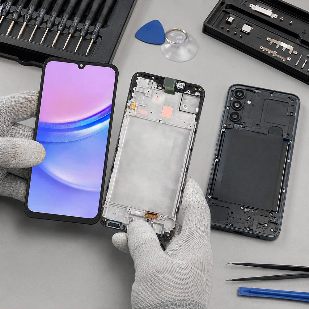 Original LCD Screen & Digitizer with Frame for Samsung Galaxy A15 5G