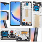 Replacement Screen with Frame for Samsung Galaxy A34 5G