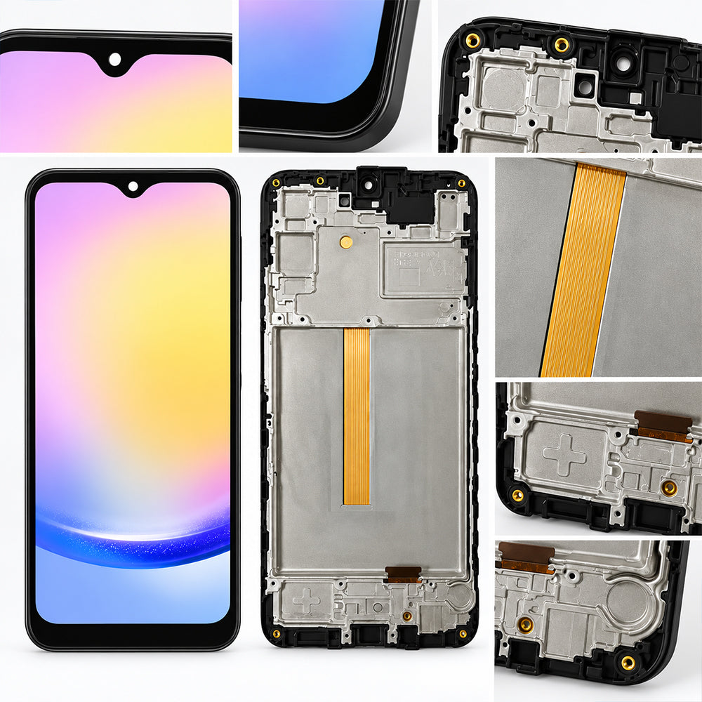 Premium OLED Screen with Frame for Samsung Galaxy A25 5G