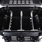 3-Burner Gas Grill with Precision Heat Monitoring – Mobile Outdoor BBQ