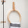 Bamboo Towel Holder – Self-Adhesive Circular Bathroom Rack
