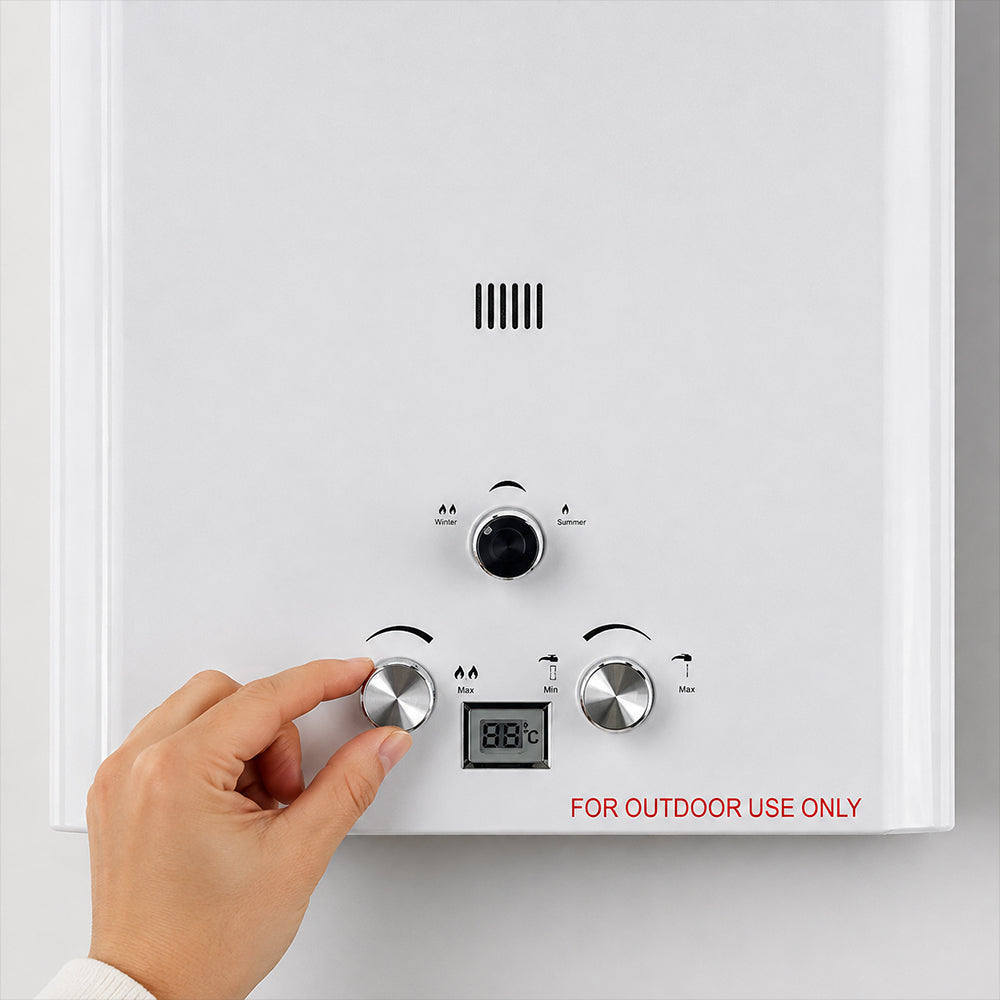 Condere 10L LPG Tankless Gas Water Heater & Gas Geyser