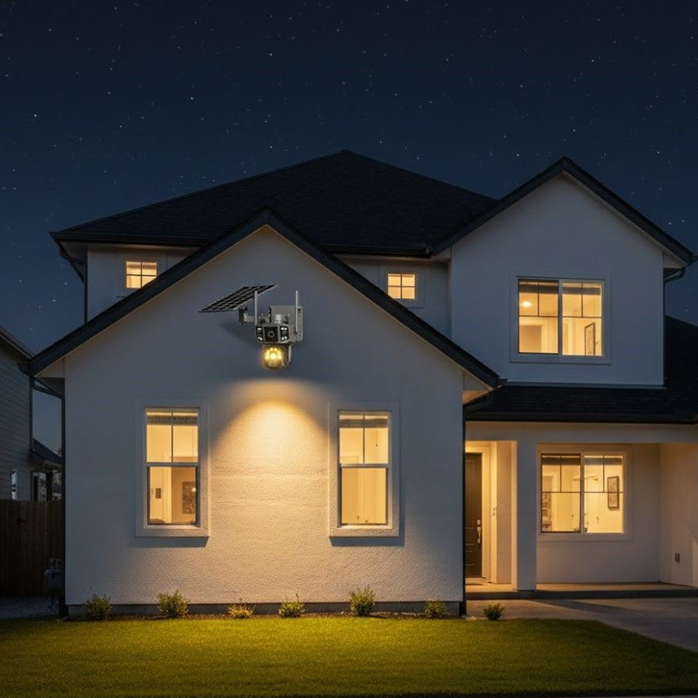 WiFi 4G HD Solar Powered Security Camera