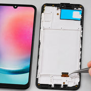 Premium OLED Screen & Digitizer with Frame for Samsung Galaxy A24