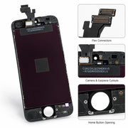 Replacement LCD Screen & Digitizer for iPhone 5s - Black & White