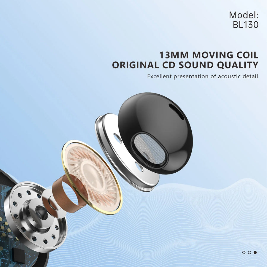 FONENG BL130 Semi-In-Ear TWS Bluetooth Wireless Earbuds