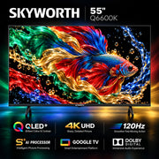 Skyworth 55-Inch 4K UHD QLED Google Smart TV