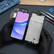 OLED Screen & Digitizer with Frame for Samsung Galaxy A15