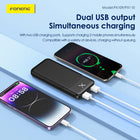 FONENG 10000mAh 2.1A Dual-Output Power Bank