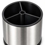 360° Rotating Cutlery & Utensil Holder with Drainage - 16cm