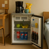 Fussion Stainless Steel Bar Fridge – Compact & Stylish Cooling