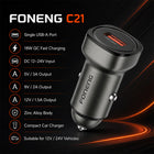 FONENG 18W USB-A Zinc Alloy Fast Car Charger