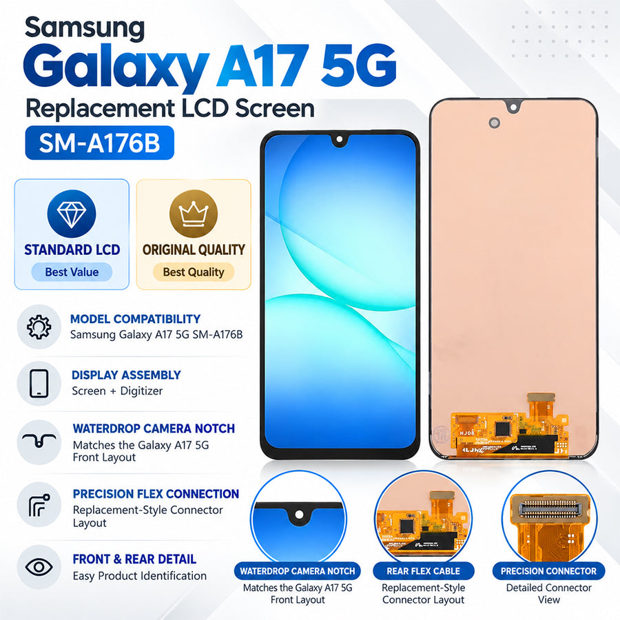 Replacement Screen & Digitizer for Samsung Galaxy A17 5G