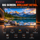 ECCO 65-Inch 4K UHD Google Smart TV