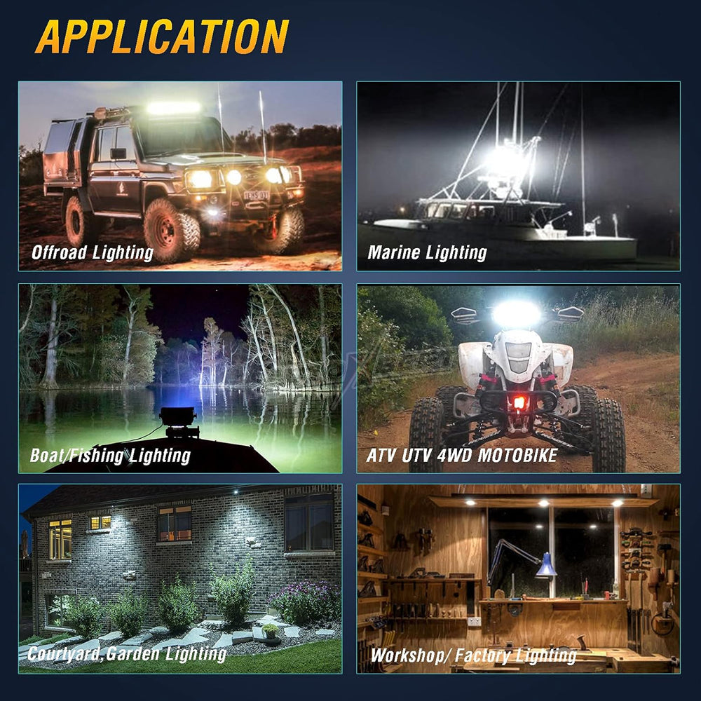 iStar-ST 192W 55mm Car Irradiation Lamp – Pack Of 2