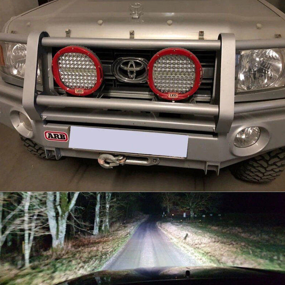 iStar Round LED Spot & Flood Combo Light – 2 Pack