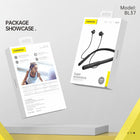 FONENG BL37 Digital Display Neckband Bluetooth Earphones