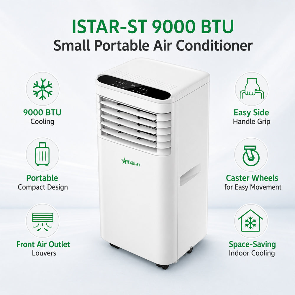 iStar 9000 BTU Compact Portable Air Conditioner
