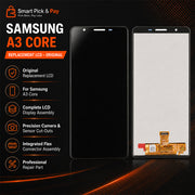 Original Quality LCD Screen for Samsung Galaxy A3 Core