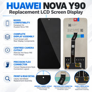 Replacement LCD Screen & Digitizer for Huawei Nova Y90