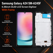 Premium OLED Screen & Digitizer with Frame for Samsung Galaxy A24